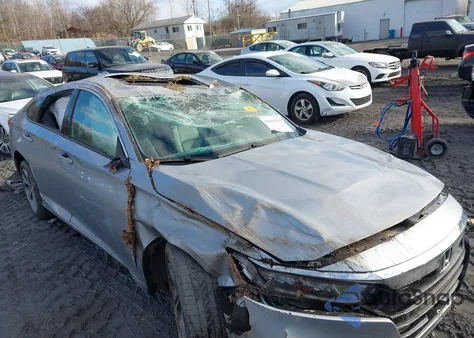 2018 Honda Accord Ex from USA, damaged, VIN 1HGCV1F42JA100077